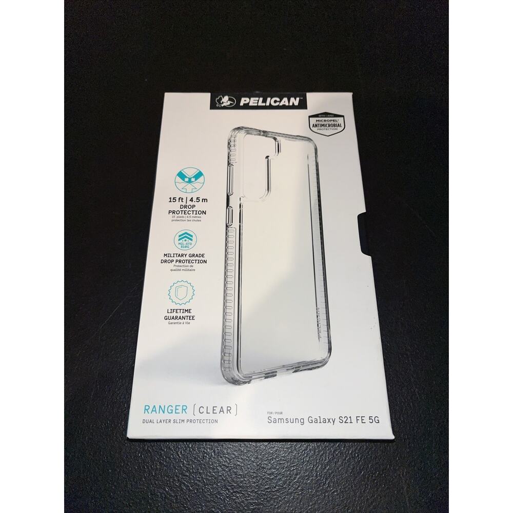 Pelican Ranger Series Case for Samsung Galaxy S21 FE (5G) - Clear